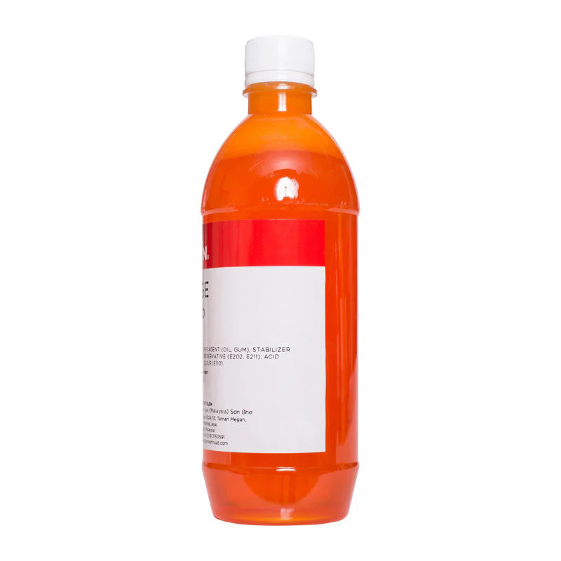 ORANGE FLAVOURED SYRUP 510ML (#11562) - Image 3